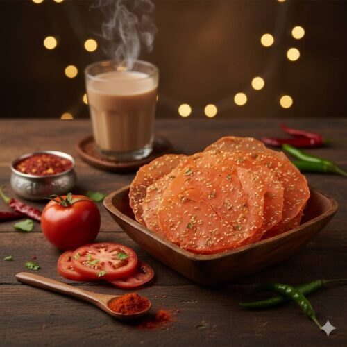 Suji Papad (Tamato Flavour)
